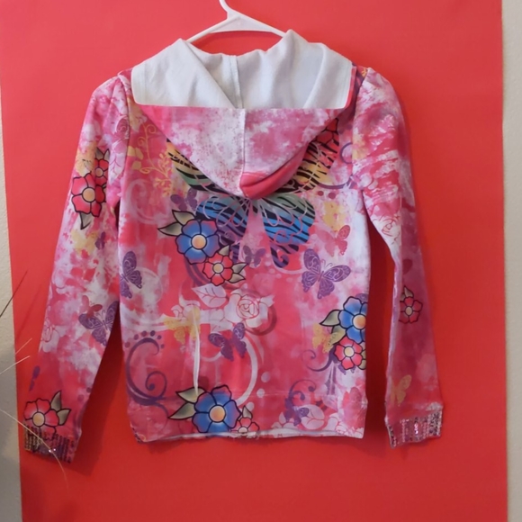 Popping pink sequined hoodie - Picture 5 of 5